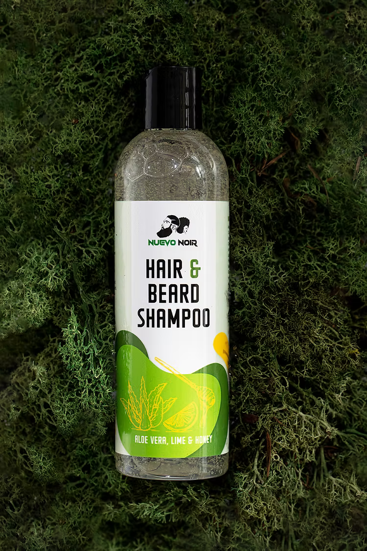 Hair & Beard Shampoo: Aloe Vera, Lime & Honey