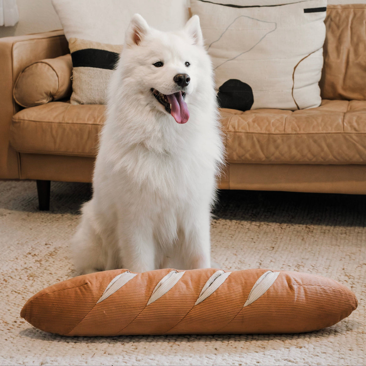 Giant Baguette enrichment dog toy – view 3