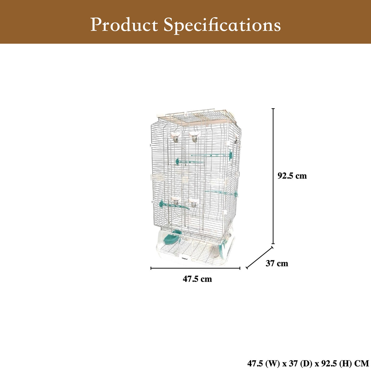 LillipHut Bird Cage Small – view 4