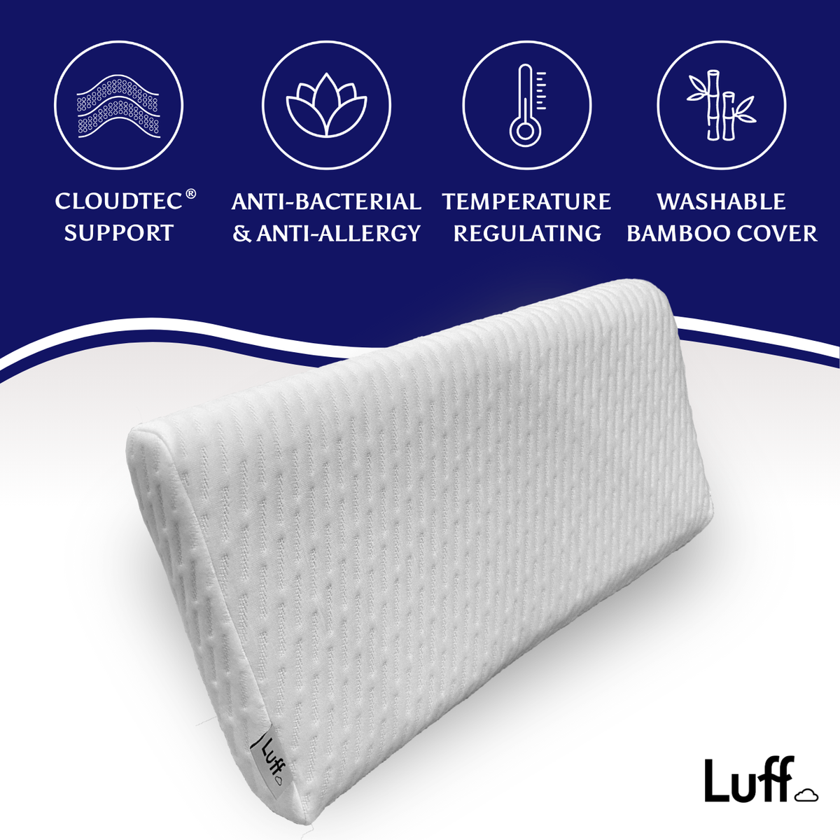 The Bamboo Skinny Pillow – view 8