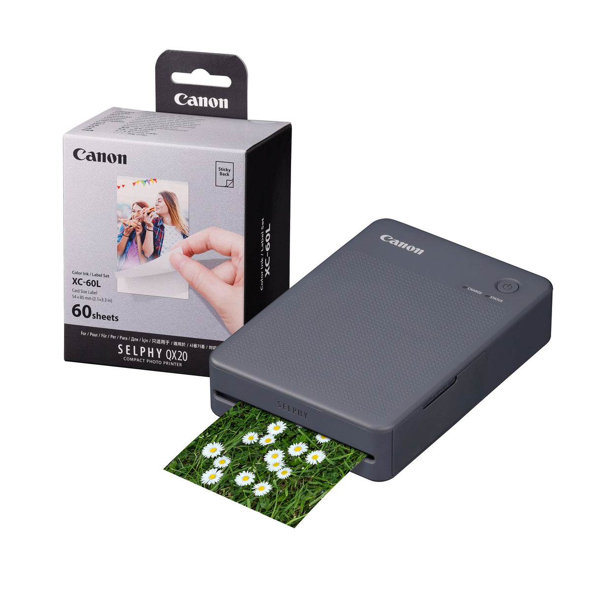 Canon Selphy Qx20 Instant Photo Printer - Dark Grey – view 9