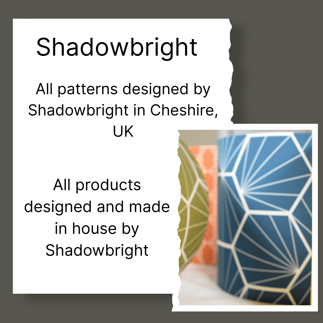 Plain Toffee Lampshade – Handmade UK, Brown Ceiling or Table Lamp Shade | Made to Order