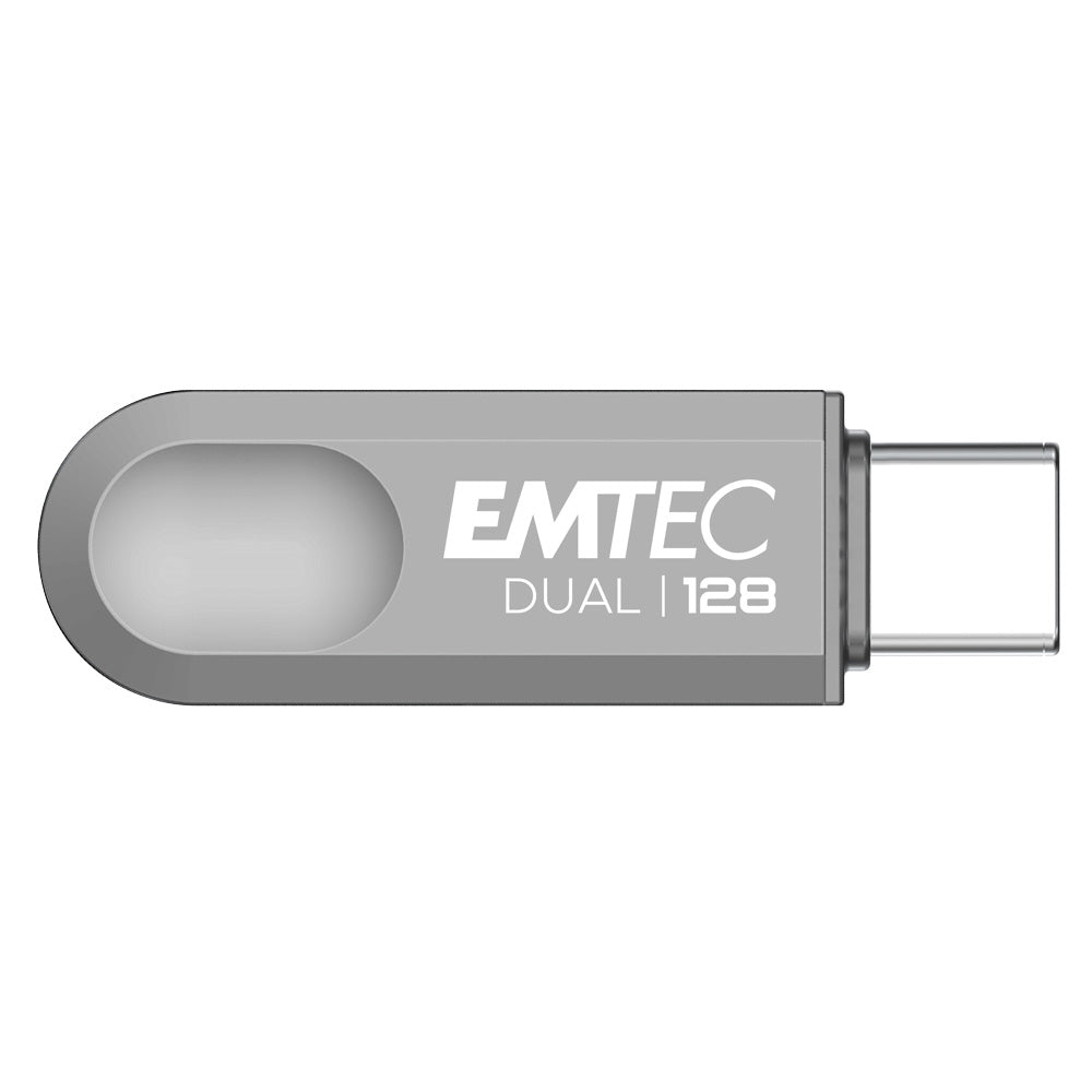 Emtec 128GB Dual USB-A 3.2 / USB-C D280 Flash Drive – view 2
