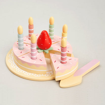 Little Baker Wooden Birthday Cake – view 4