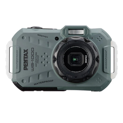 Pentax Wg-1000 16Mp 4x Zoom Tough Compact Camera - Olive – view 2