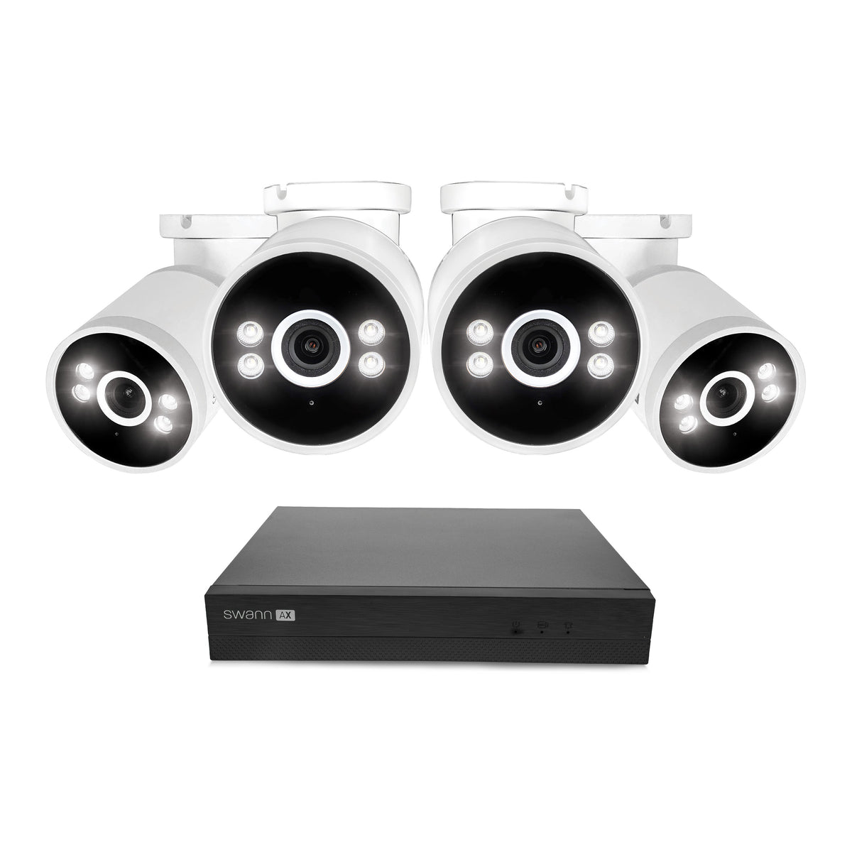 Swann AdvancedX 4K 1Tb 8-Channel Wired PoE Nvr Cctv with 4 Bullet Camera Kit – view 2