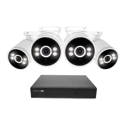 Swann AdvancedX 4K 1Tb 8-Channel Wired PoE Nvr Cctv with 4 Bullet Camera Kit – view 2
