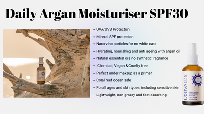 Argan Daily Moisturiser with SPF30 Uva/uvb protection 120ml – view 4
