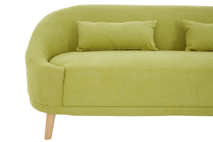 Green Linen Sofa, Holland