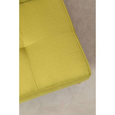 3 Seater Green Sofa Bed, Stockholm
