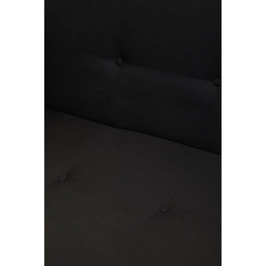 Black Linen Corner Sofa Bed, Hansa Hagen