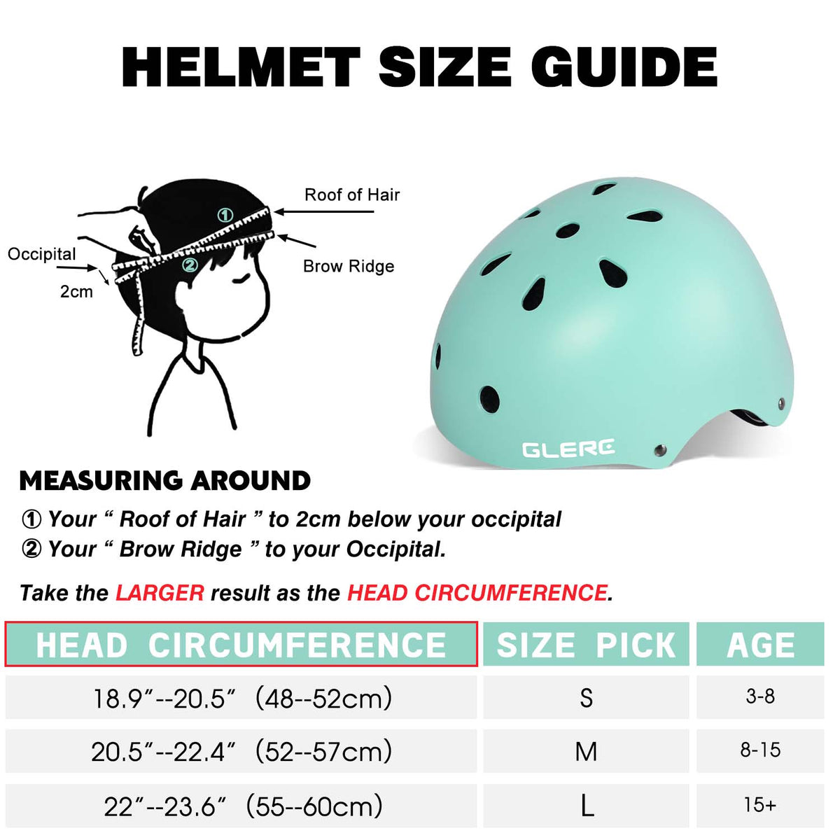 Glerc Kids Bike Helmet – view 9