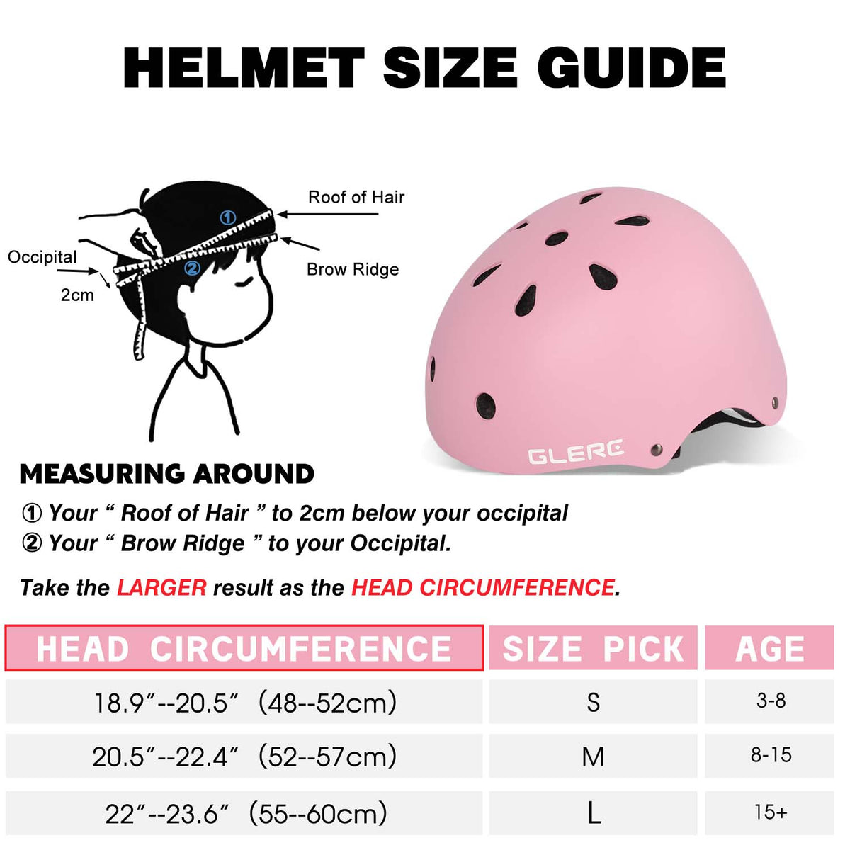 Glerc Kids Bike Helmet – view 14