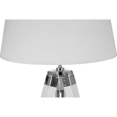 Bailey White Tripod Floor Lamp