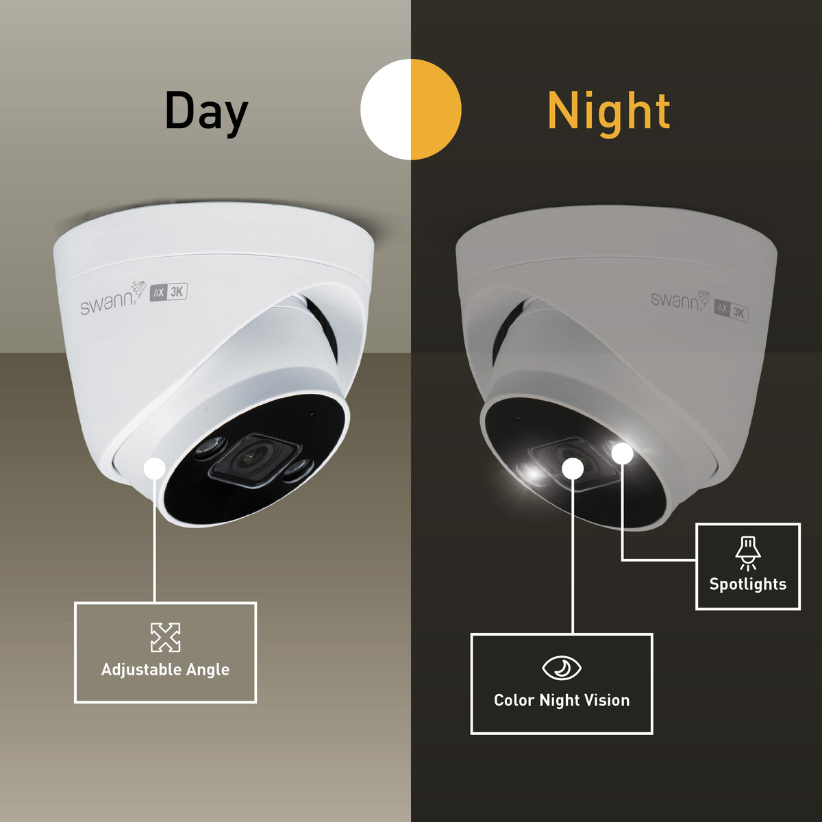 Swann AdvancedX 5Mp 1Tb 8-Channel Wired Nvr Cctv with 4 Dome Camera Kit – view 4