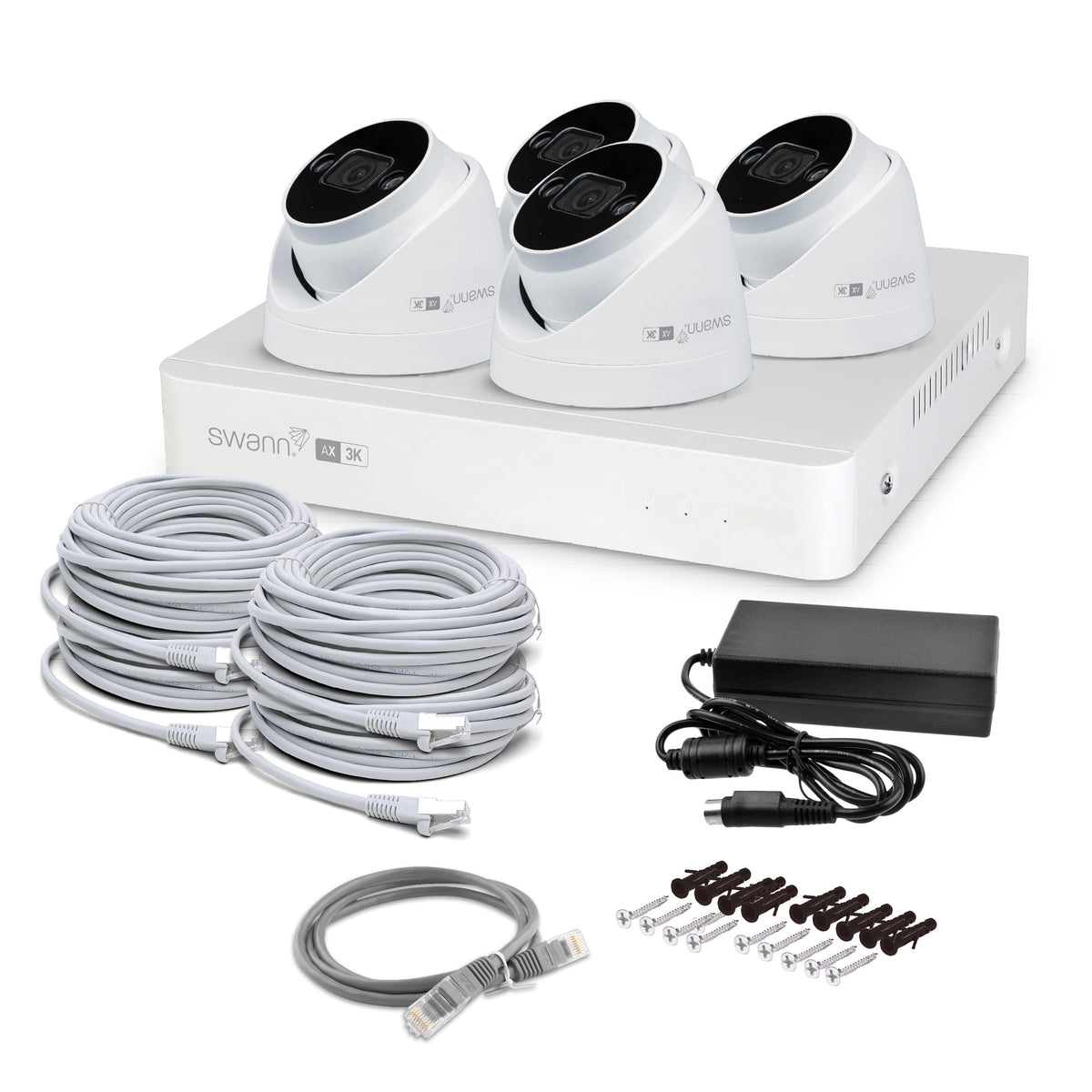 Swann AdvancedX 5Mp 1Tb 8-Channel Wired Nvr Cctv with 4 Dome Camera Kit – view 6