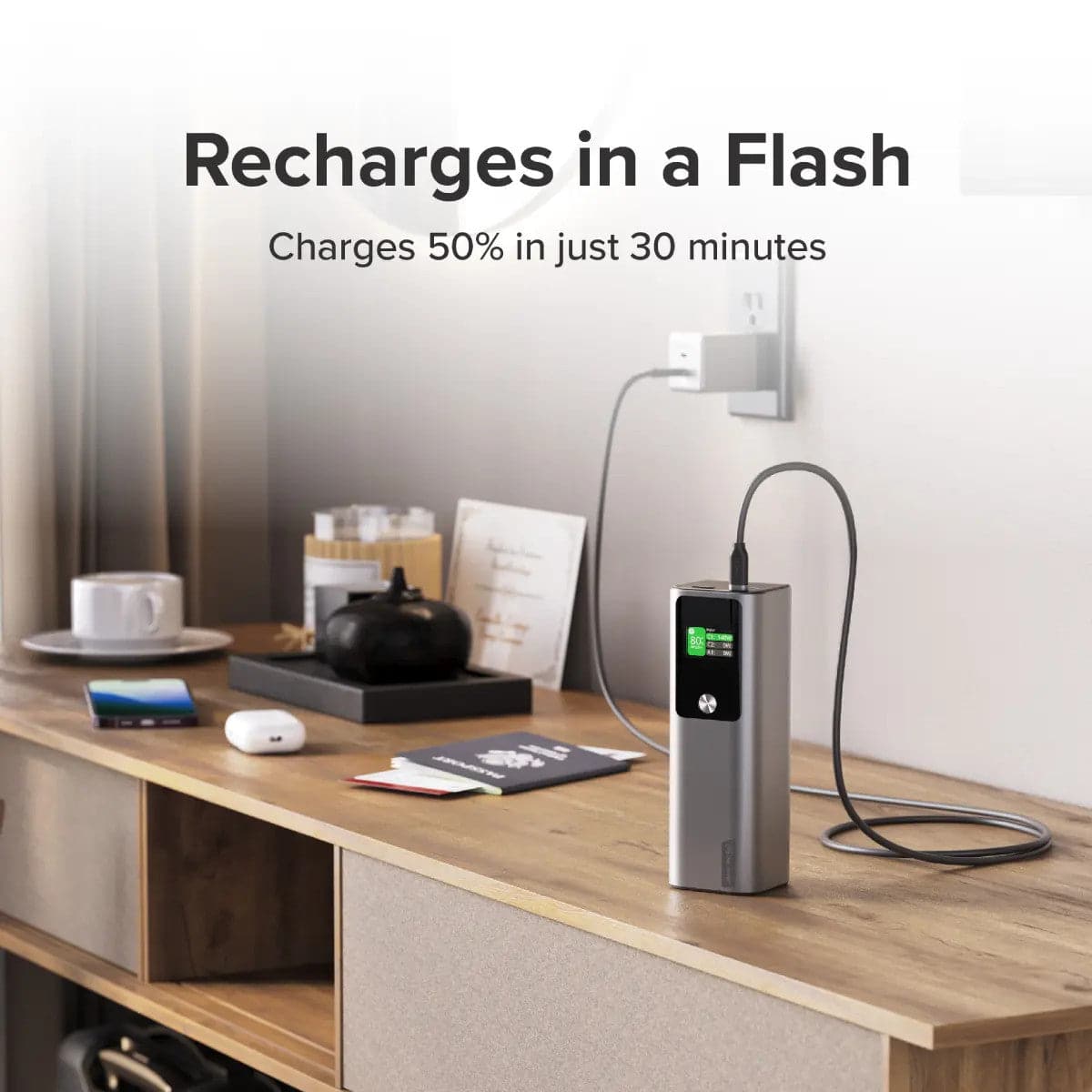 Alogic Ark 27,000mAh Power Bank with 140W USB-C Charging – view 5