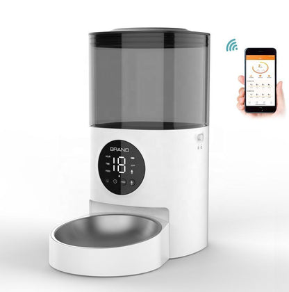 Automatic WiFi Pet Feeder for Cats and Dogs
