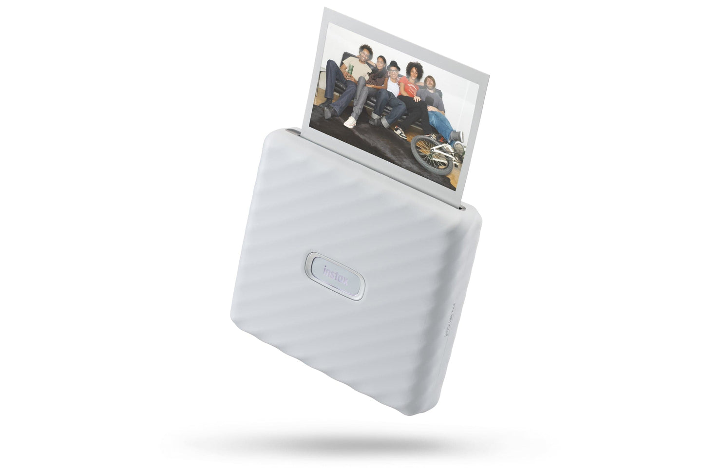 Fujifilm Instax PAL Digital Camera with Link Wide Printer Bundle - Ash White