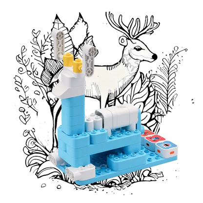 WhalesBot A3 | Enjoy Coding with Magnetic Blocks + FREE Online course