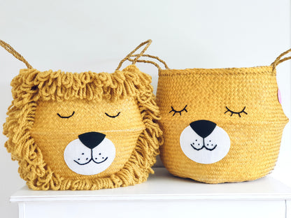 Yellow Lioness Basket - Extra Large