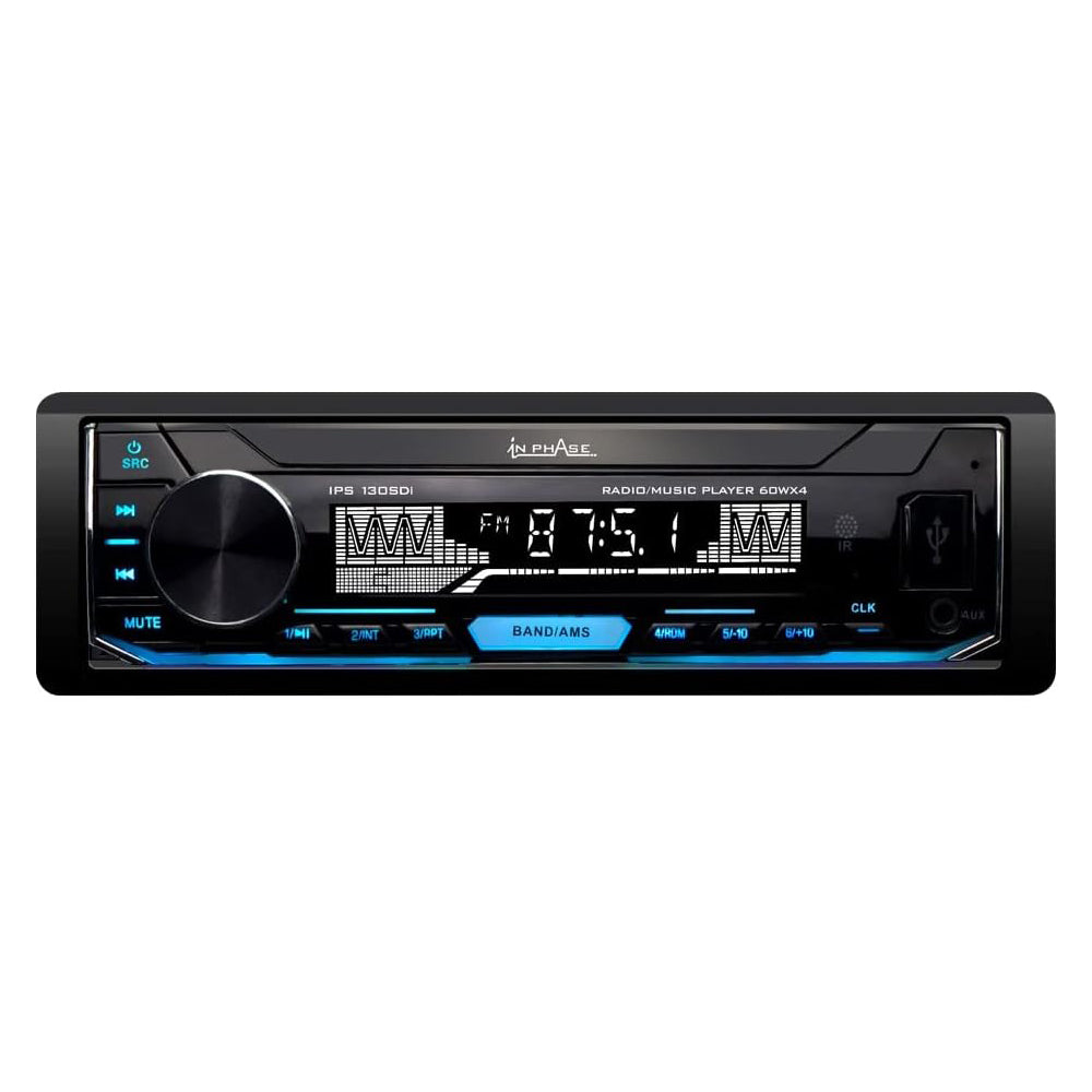 In Phase Ips150bti Mechless Car Stereo