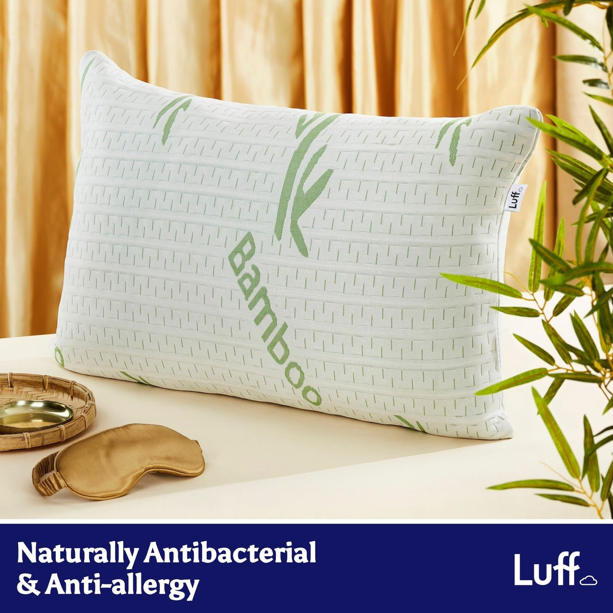The Cambridge Firm Bamboo Pillow – view 4