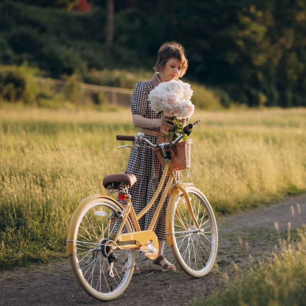 Glerc 26 Inch Beach Cruiser Hybrid Kids Bike - Missy – view 7