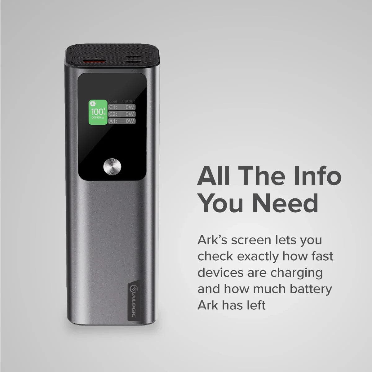 Alogic Ark 27,000mAh Power Bank with 140W USB-C Charging – view 4