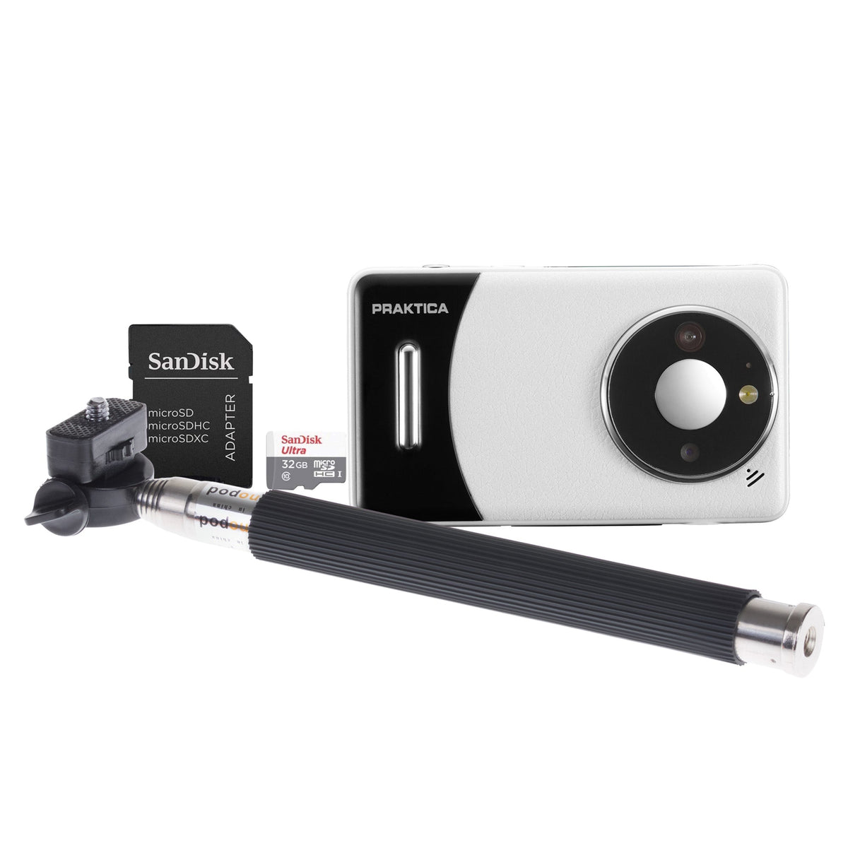 Praktica Dz13 Compact Digital Camera - White & Black – view 10