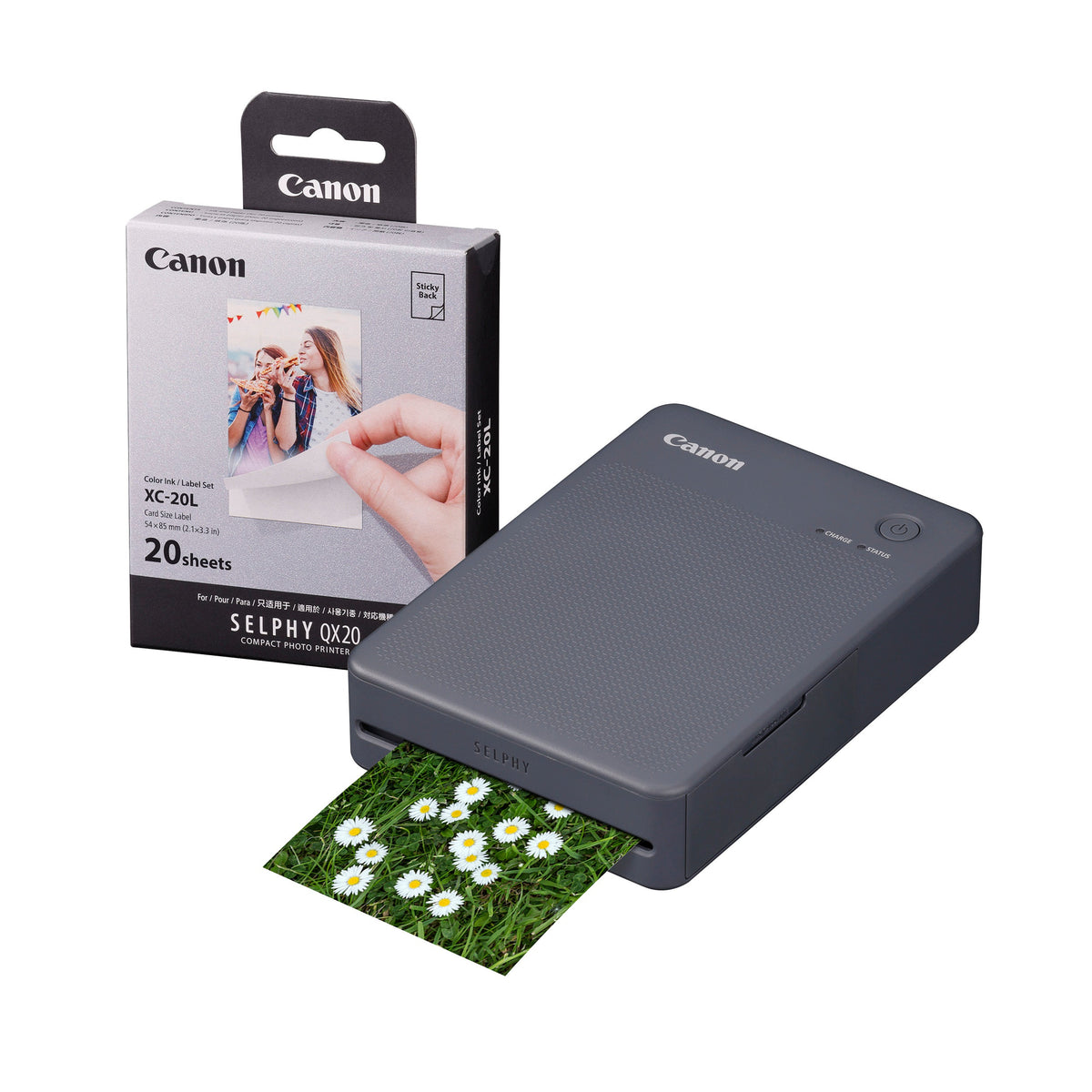 Canon Selphy Qx20 Instant Photo Printer - Dark Grey – view 8