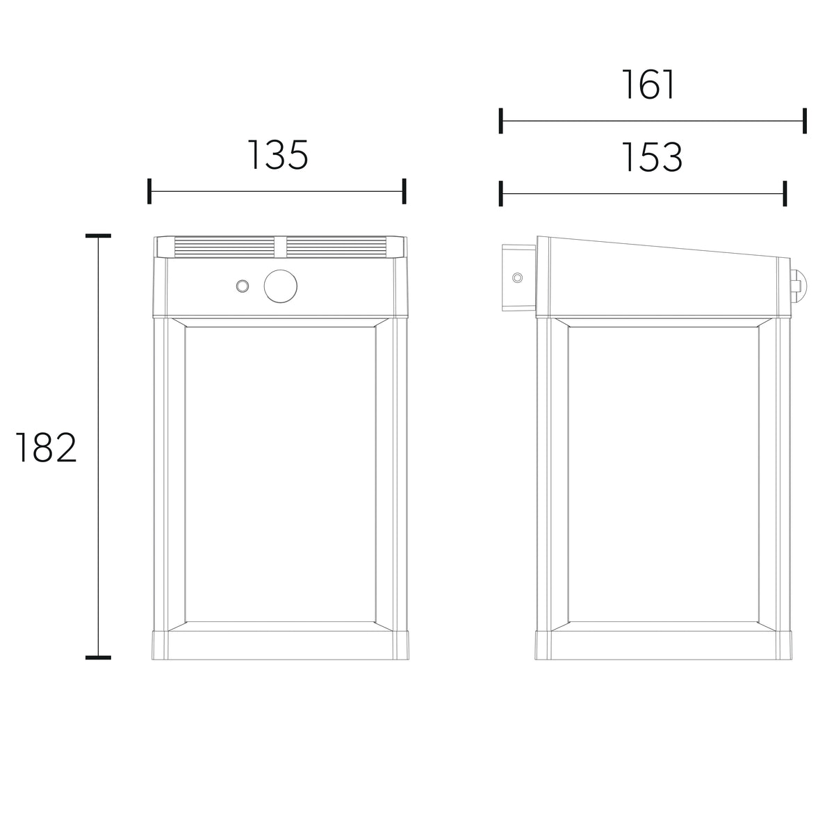4lite Antheia Solar Wall Lantern – view 6