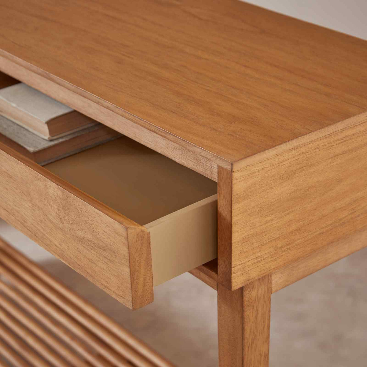 Melia Console Table with Two Drawers – view 6