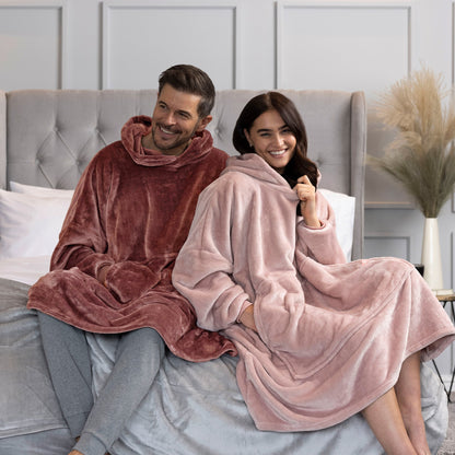Mega Soul Warming Soft Fleece Oversized Snoodie Hoodie for Winter – view 9
