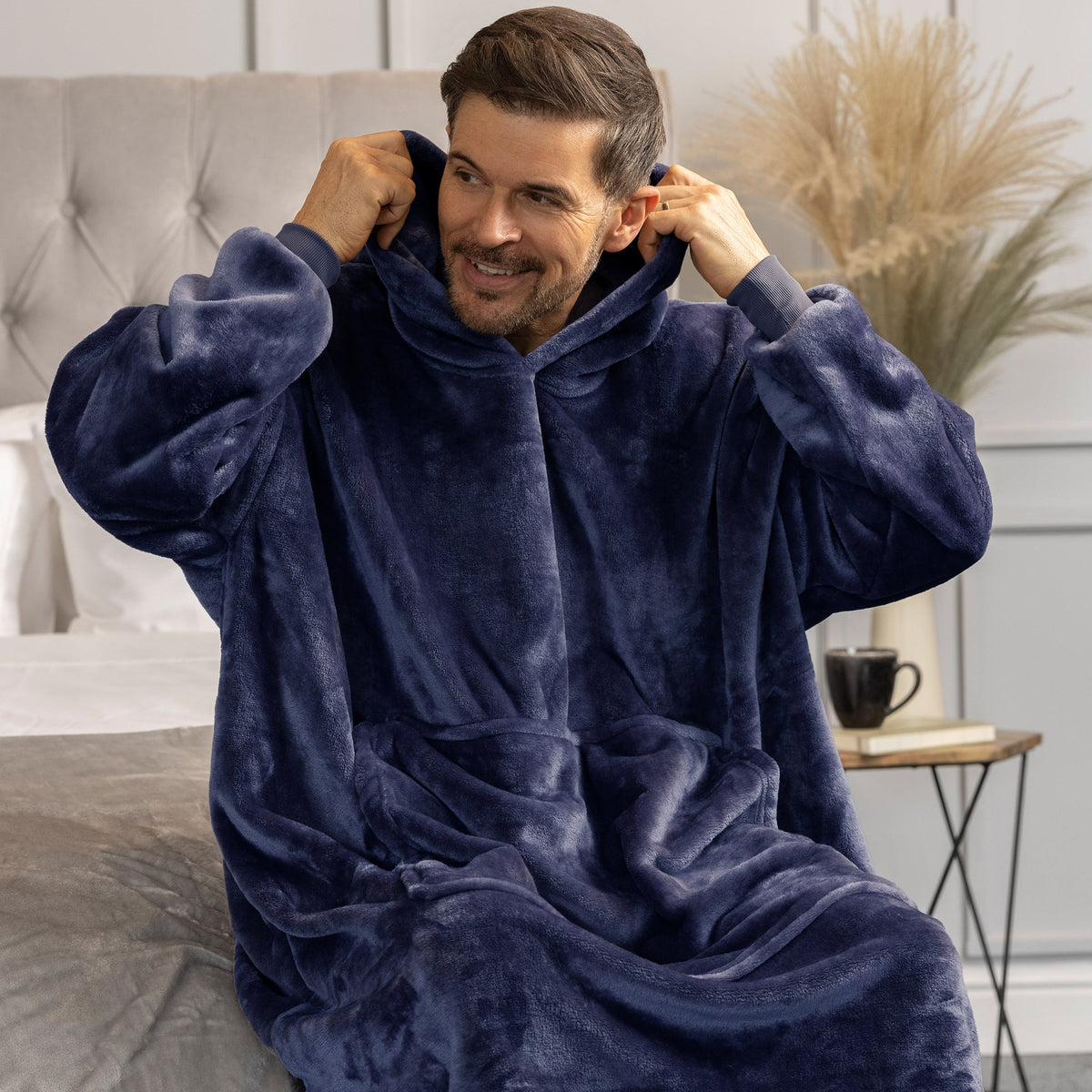 Mega Soul Warming Soft Fleece Oversized Snoodie Hoodie for Winter – view 15