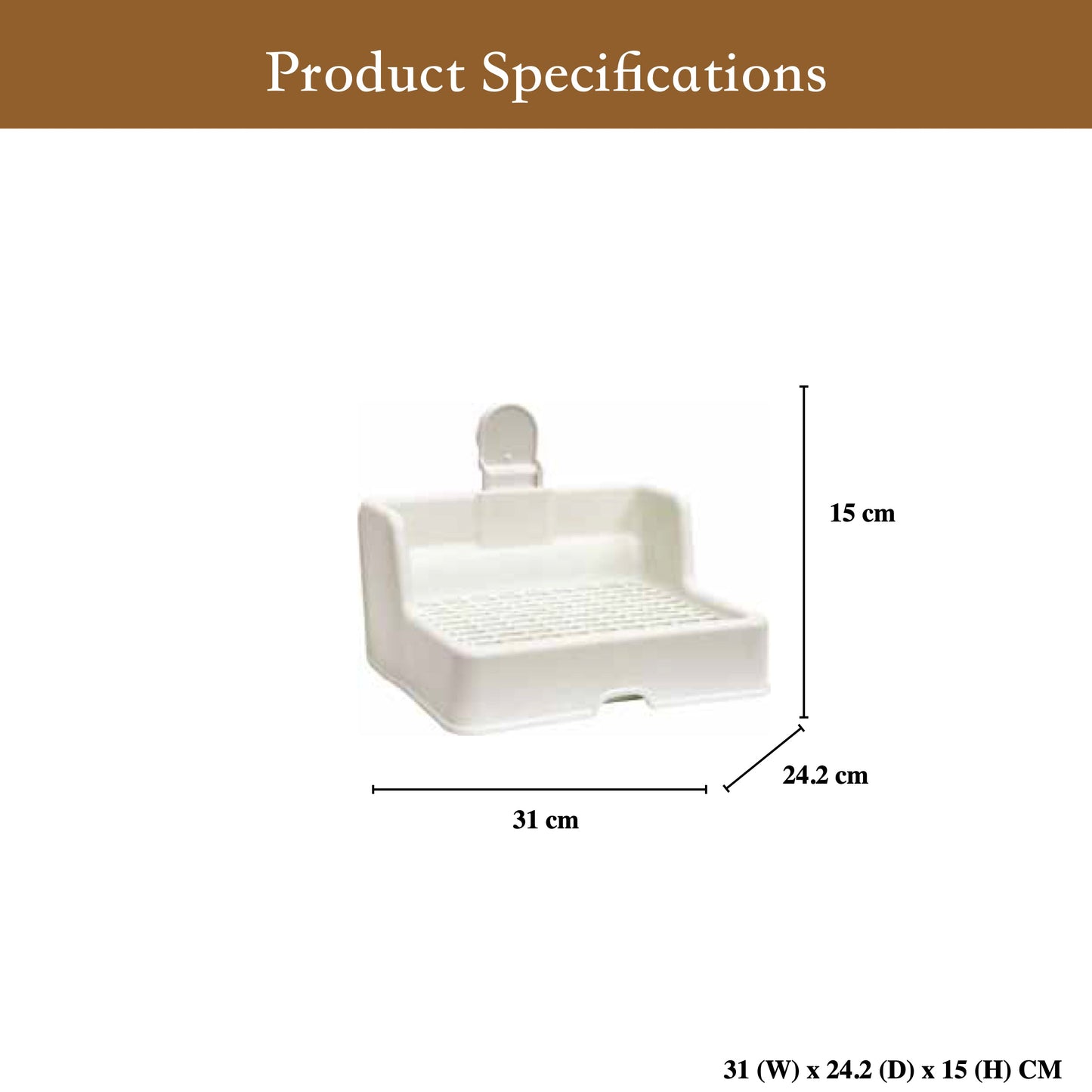 LillipHut Rabbit Toilet White