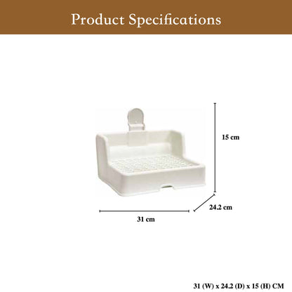 LillipHut Rabbit Toilet White