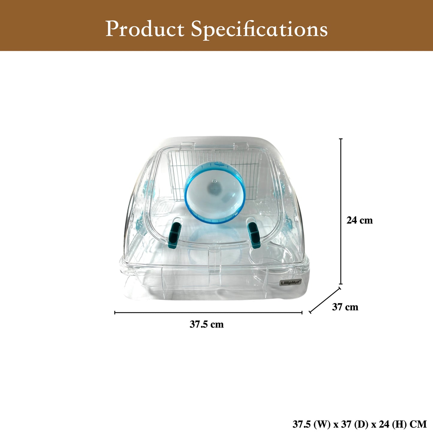 LillipHut Hamster Cage Dome
