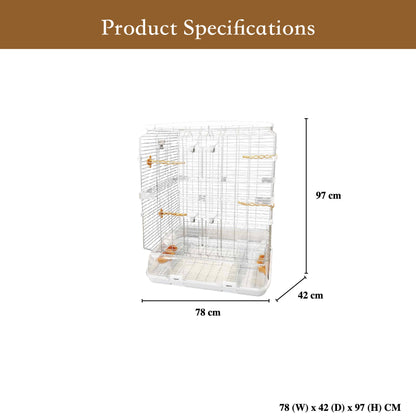 LillipHut Bird Cage Large