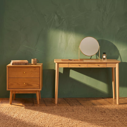 Wright Oak Bedside Table – view 7