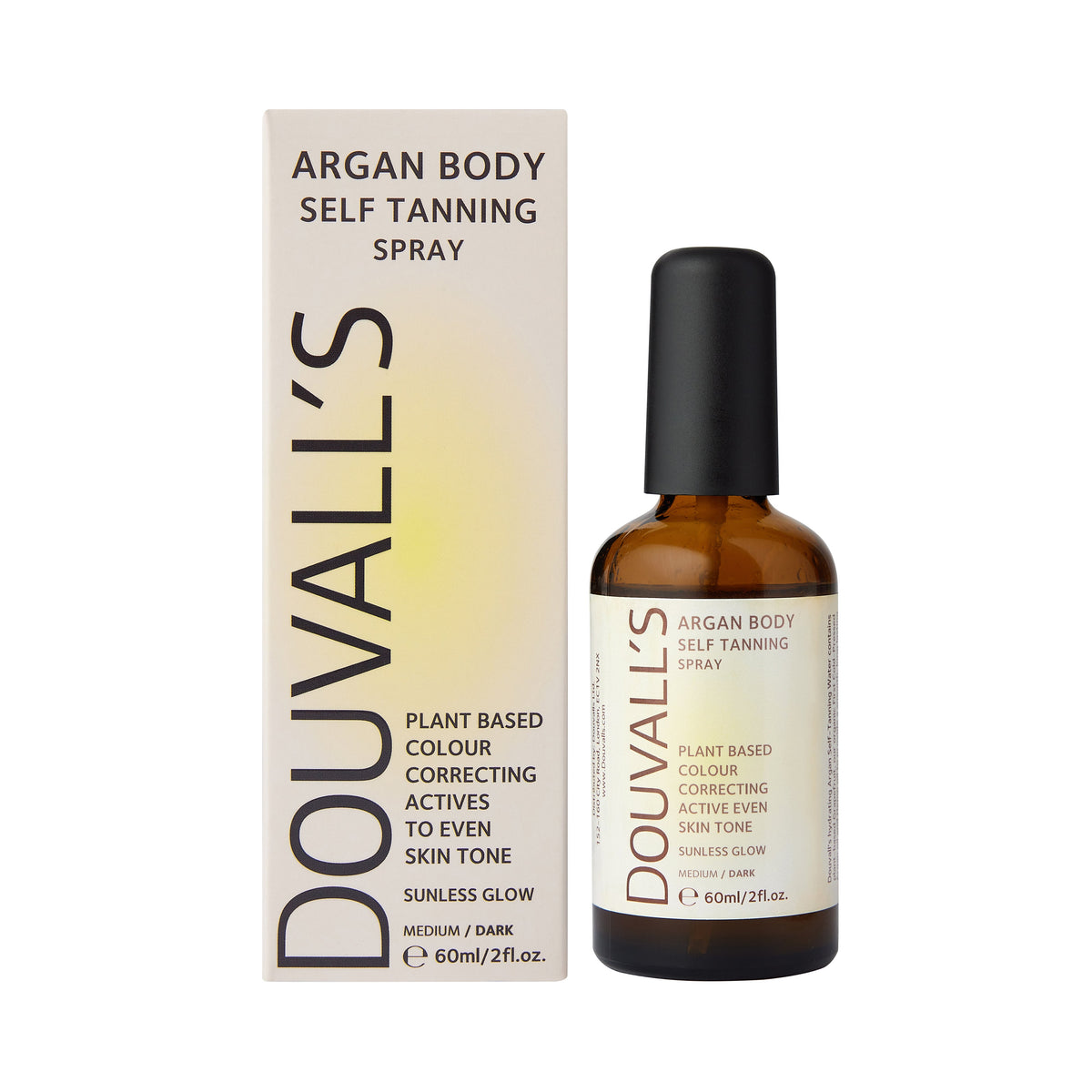 Argan Self Tanning Body Spray 60ml |Semi-permanent Self tanning spray – view 3