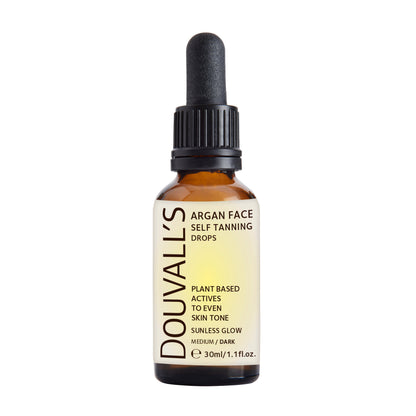 Argan Self Tanning Face Drops 30ml |Semi-permanent Self tanning drops – view 5