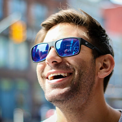 Unisex Sahil Polarised UV400 Sport Sunglasses with Mirror Scratch-Resistant Lens – view 4
