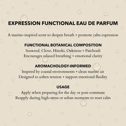 Expression Eau de Parfum | Open the Breath & Support Expression 10ml