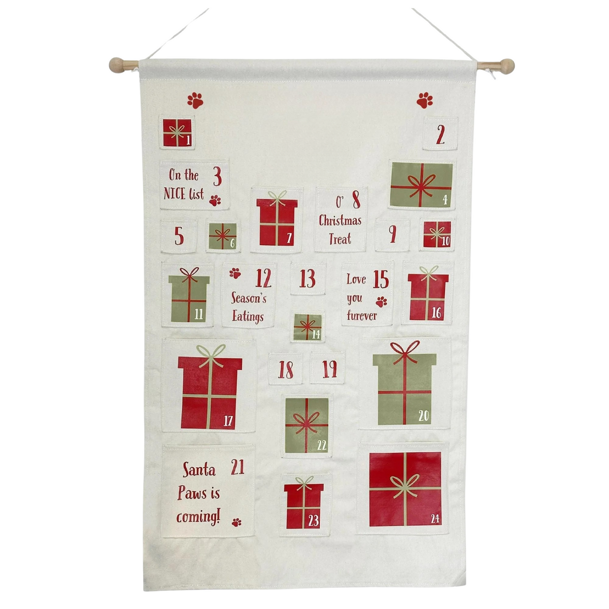 Personalised pet advent calendar - Custom dog advent calendar – view 10