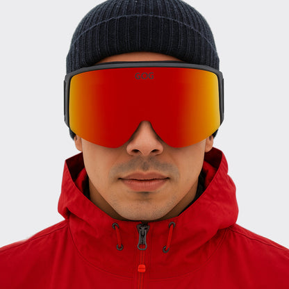 Unisex Stratus UV400 Ski Snowboard Goggles with Anti-Fog Mirror Double Lens – view 11