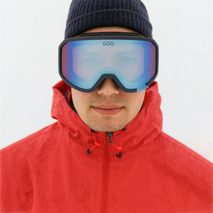 Zero UV400 Ski Snowboard Goggles with Anti-Fog Hydrophobic Mirror Double Lens – view 15