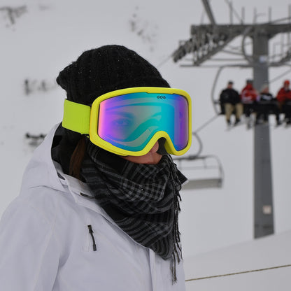 Gonzo UV400 Ski Snowboard Goggles with Anti-Fog Mirror Hydrophobic Double Lens – view 11