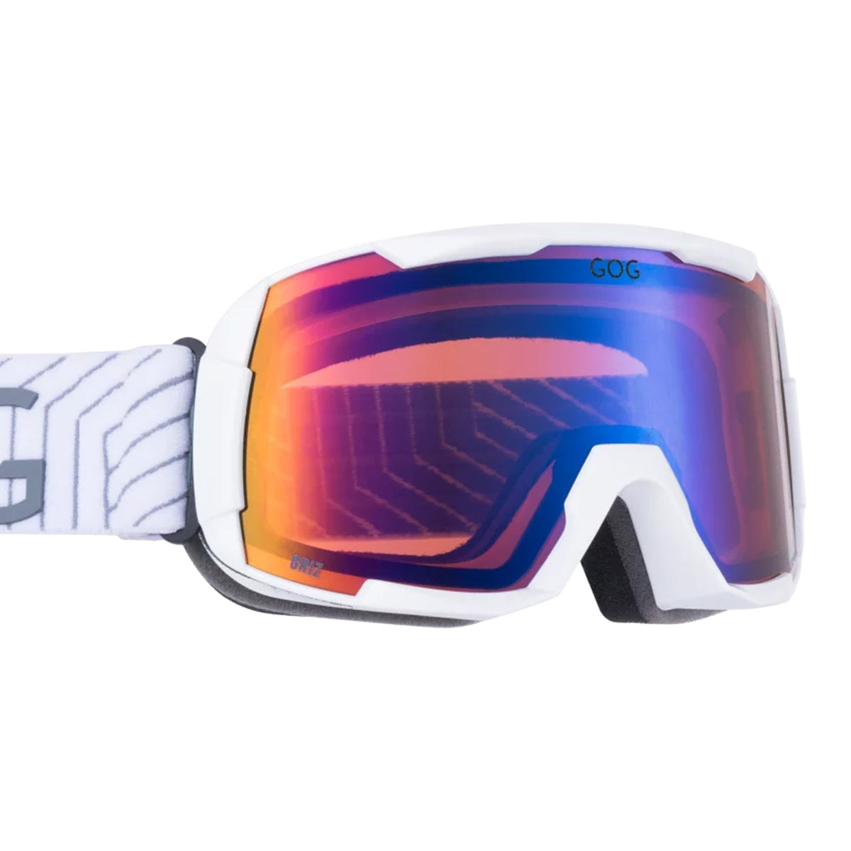 Griz UV400 Ski Snowboard Goggles with Anti-Fog Mirror Hydrophobic Double Lens – view 9