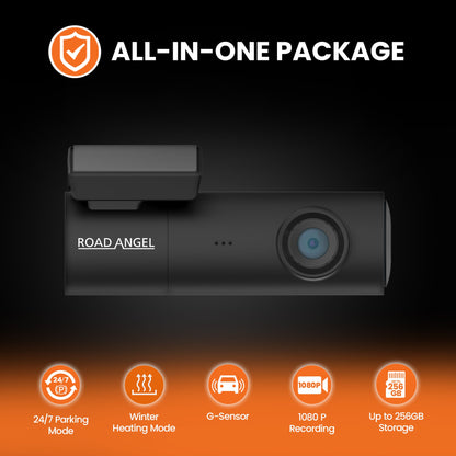 Road Angel Halo Spark Deluxe 1080p Dash Cam with 64GB Sd Card & Hardwire Kit – view 6